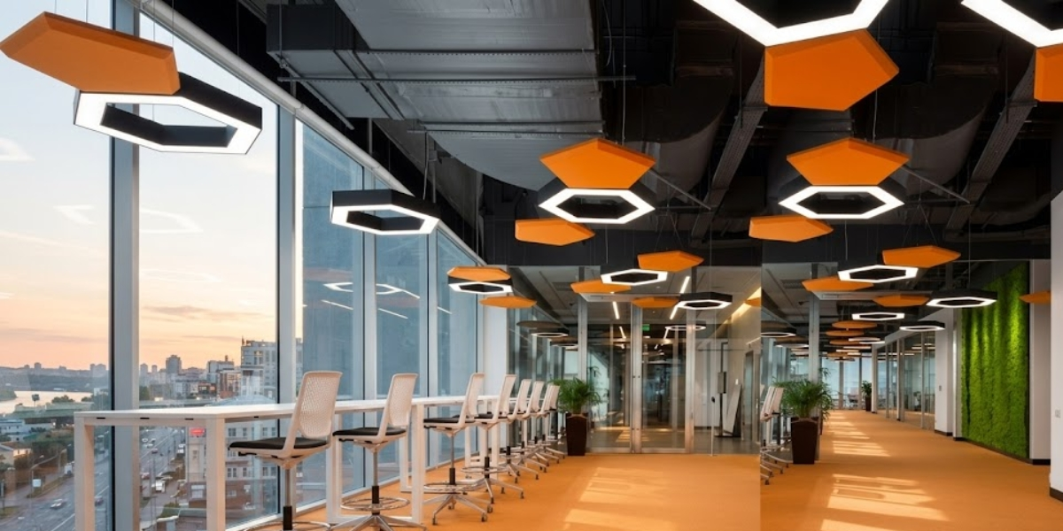 Wisiorek akustyczny panel lampki