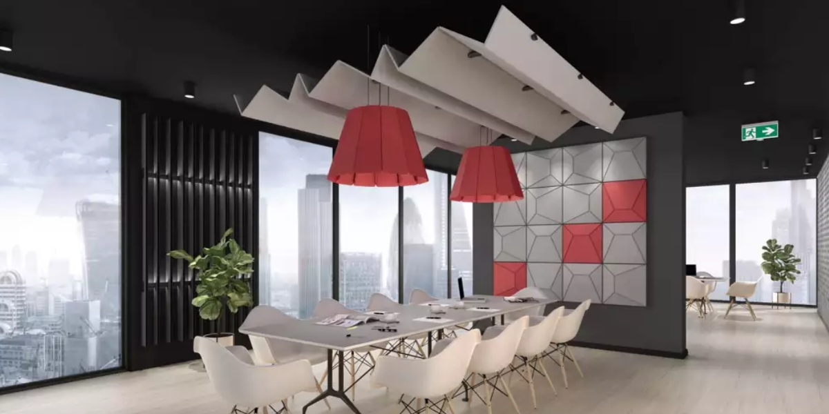Wisiorek akustyczny panel lampki