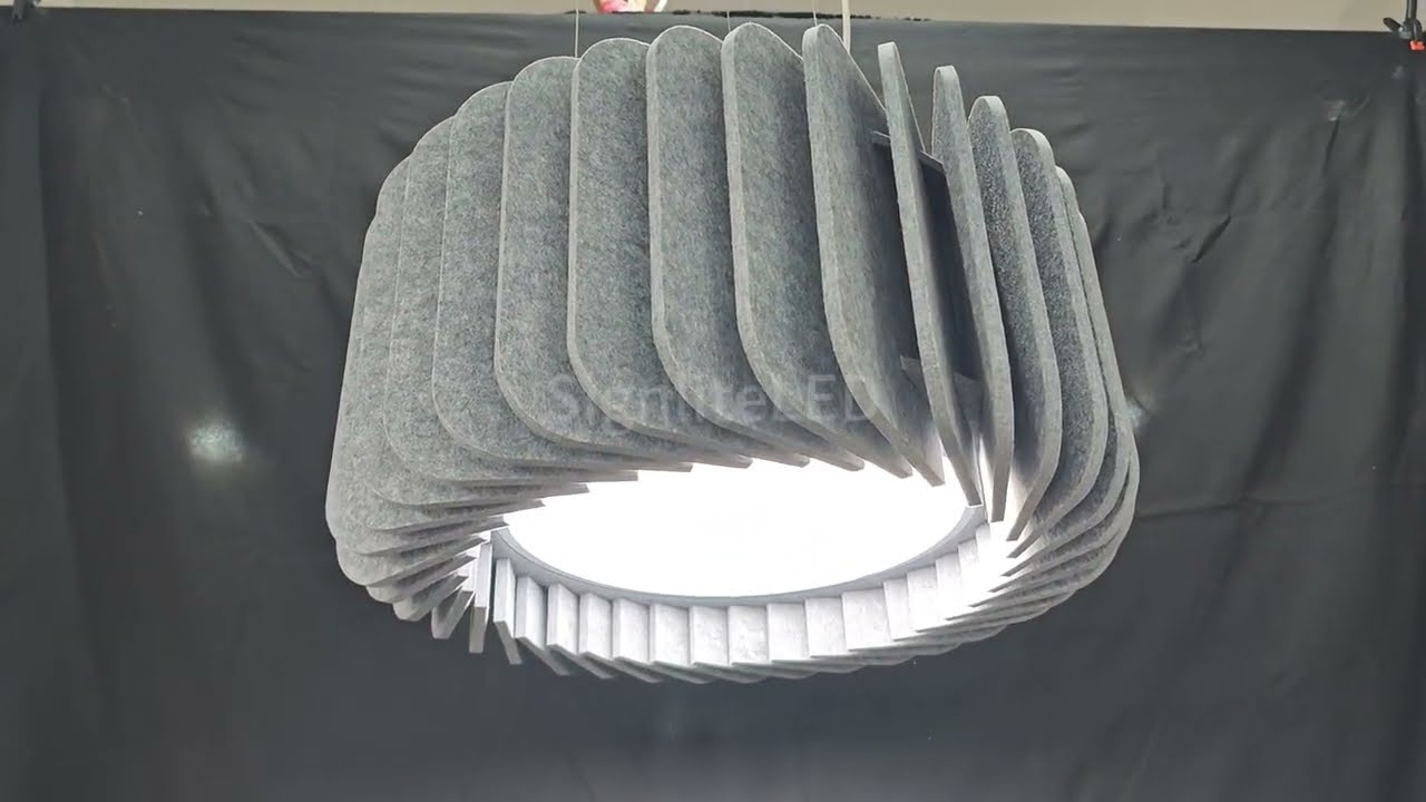 Lámpara colgante acústica Felt