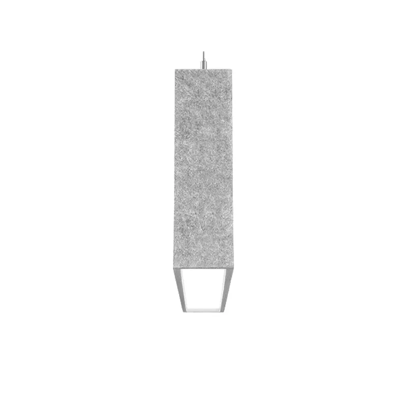 Acoustic Baffle Lighting | Sound Absorbing Vertical Pendant Light ...