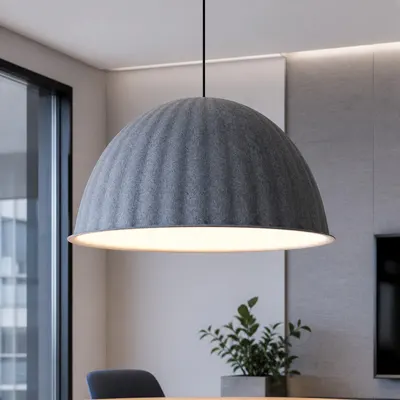 Why The Acoustic Dome Pendant Lights Deep Dome Geometry