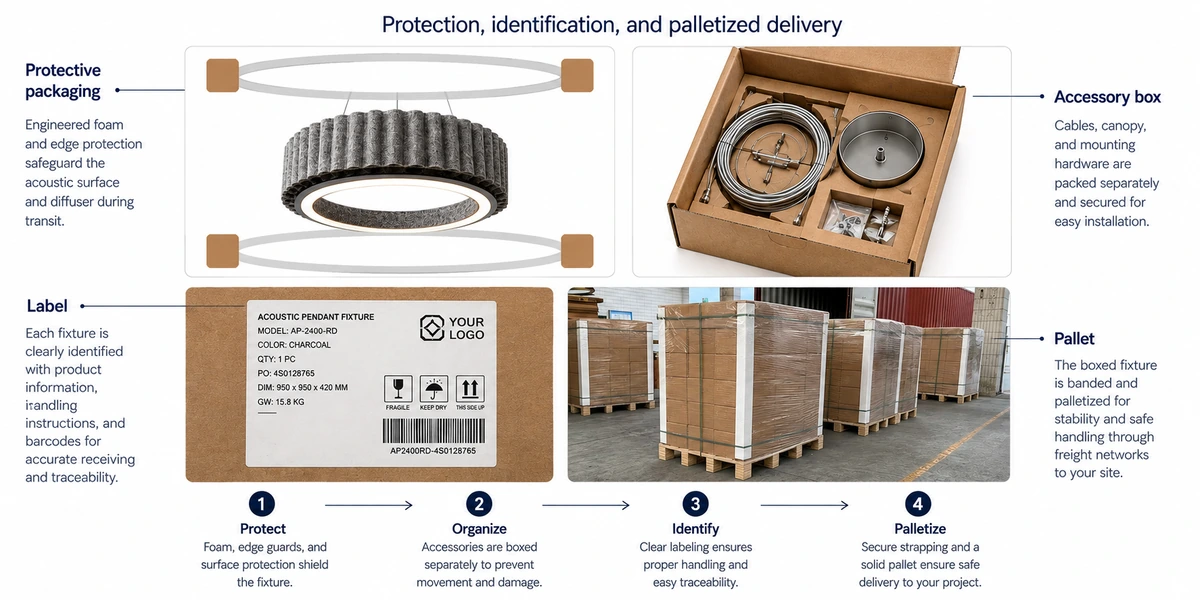 protective packaging and palletized delivery protective packaging and palletized delivery