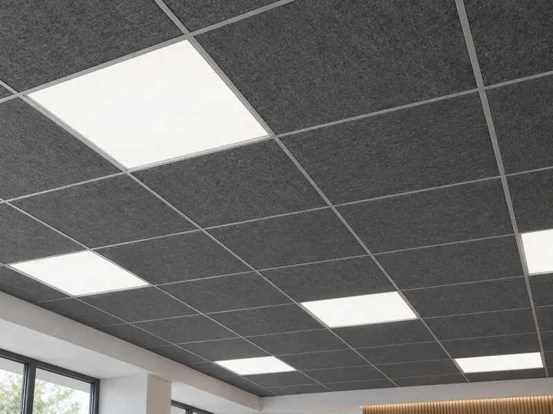 PET Acoustic Ceiling Tile System