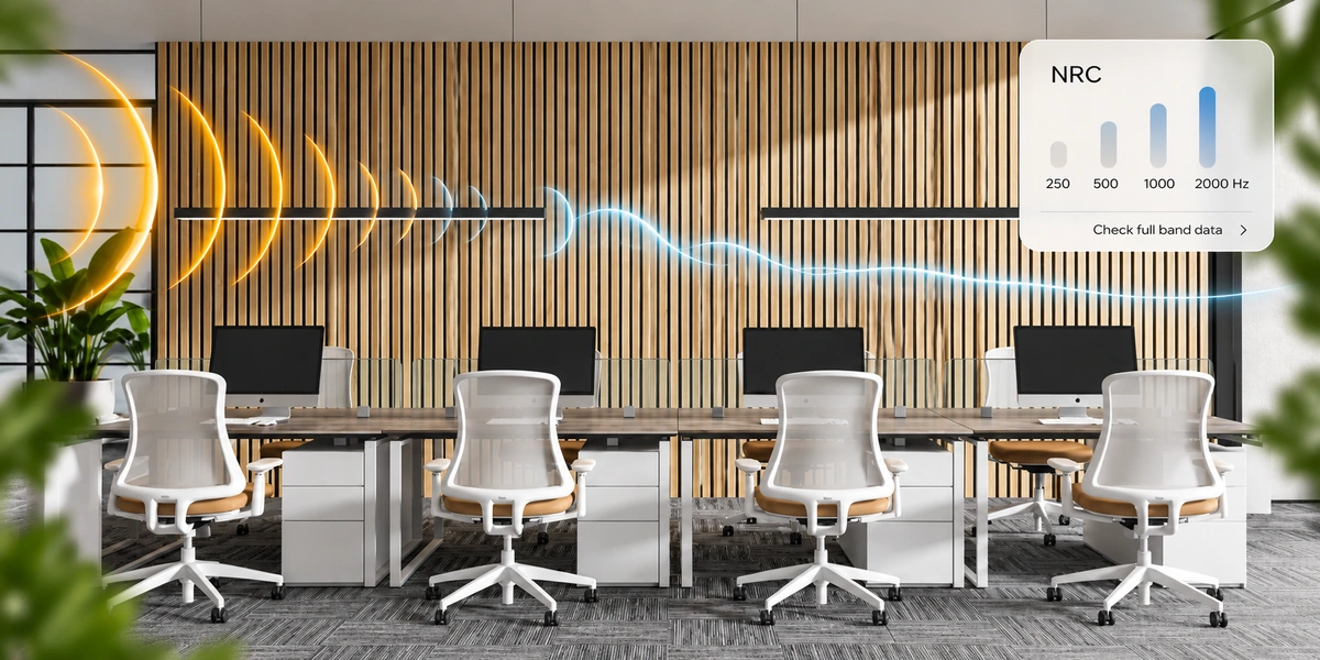 Office acoustic absorption performance Office acoustic absorption performance